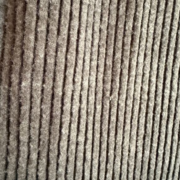 JOAH BROWN | Charcoal Gray Luxe Knit Midi Skirt with Side Slit | Small / Medium - Picture 4 of 7